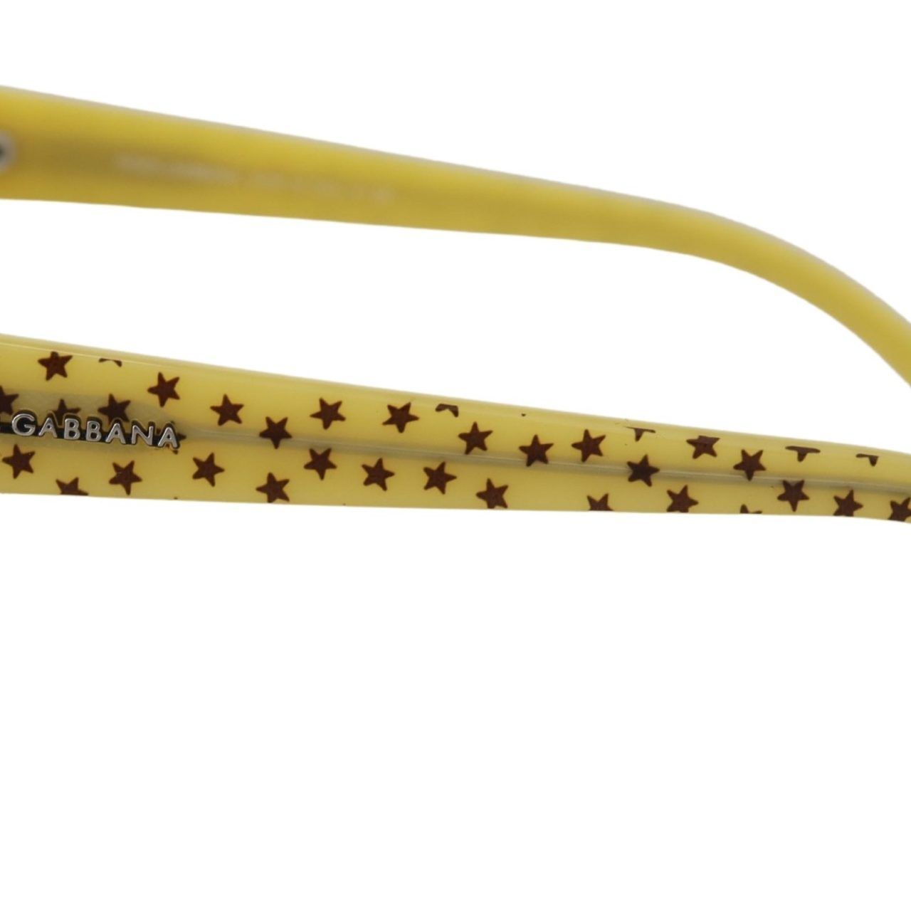 Dolce & Gabbana Yellow Stars Acetate Square Shades DG4125 Sunglasses