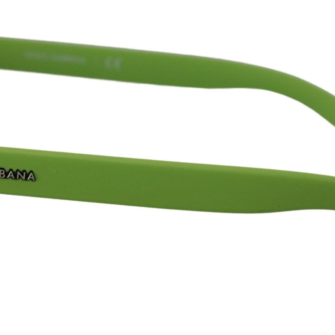 Dolce & Gabbana Green Rubber Full Rim Frame Shades DG6095 Acid Sunglasses