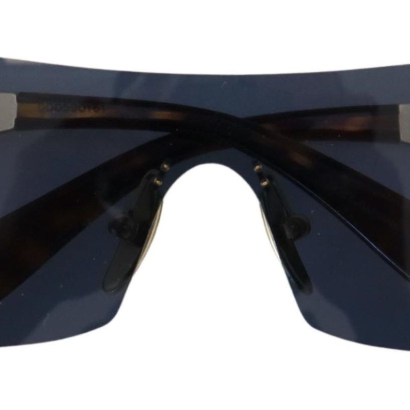 Dolce & Gabbana Gold Metal Rectangle Shades DG2263 Sunglasses