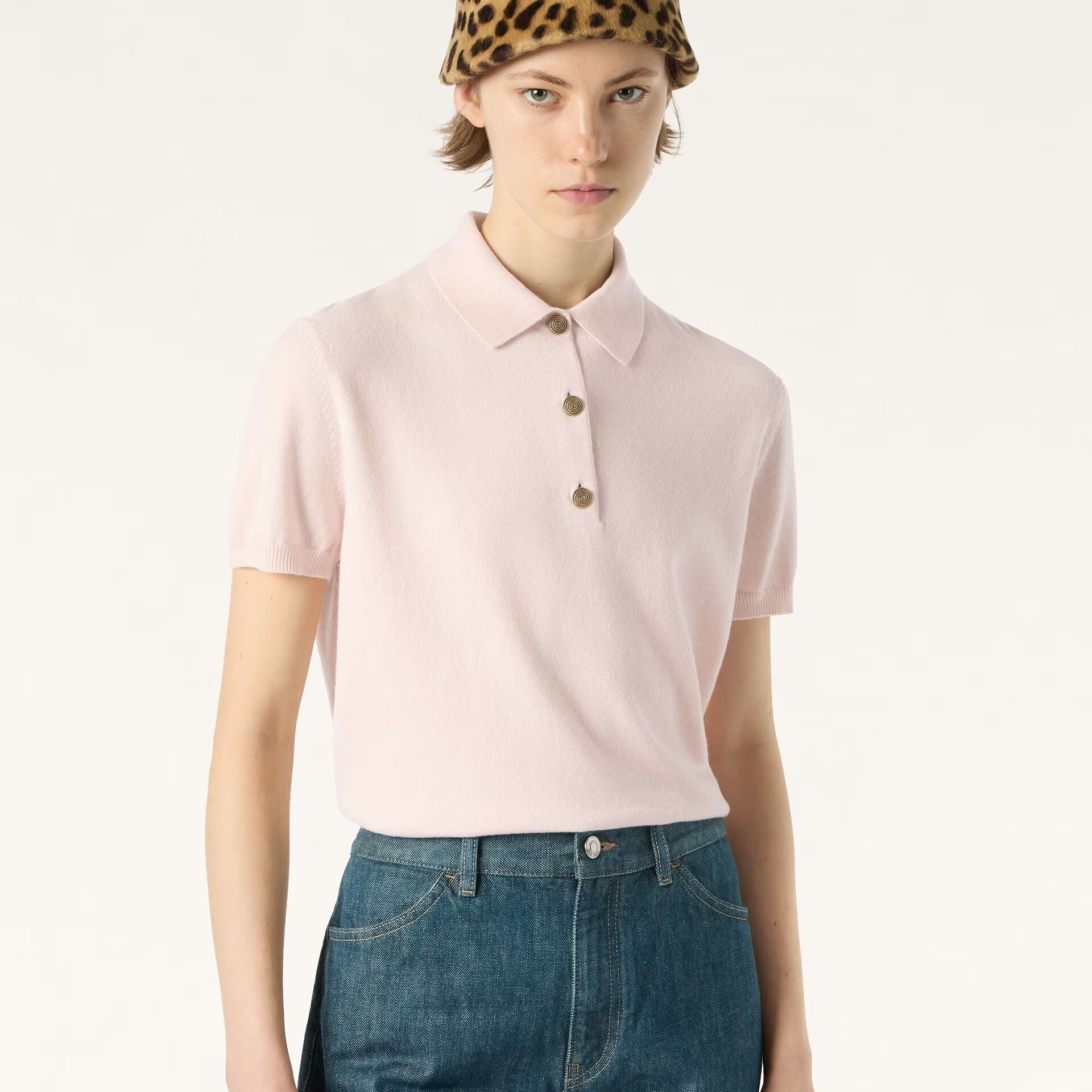 Loro Piana Classic Polo Shirt in Baby Cashmere