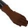 Dolce & Gabbana Brown Cashmere Knitted Hands Mitten Mens Gloves