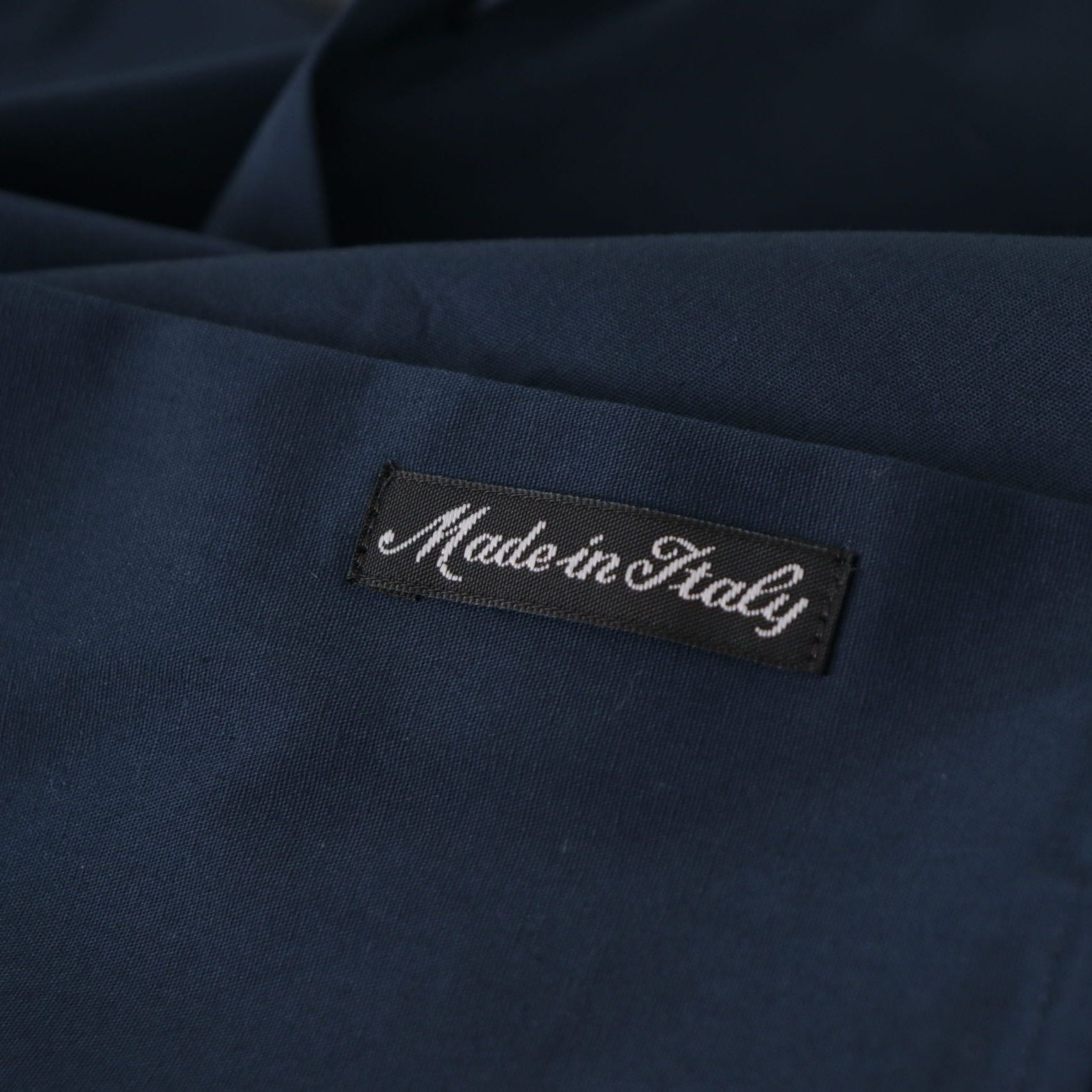 Roberto Cavalli Navy Blue Cotton Dress Formal Shirt