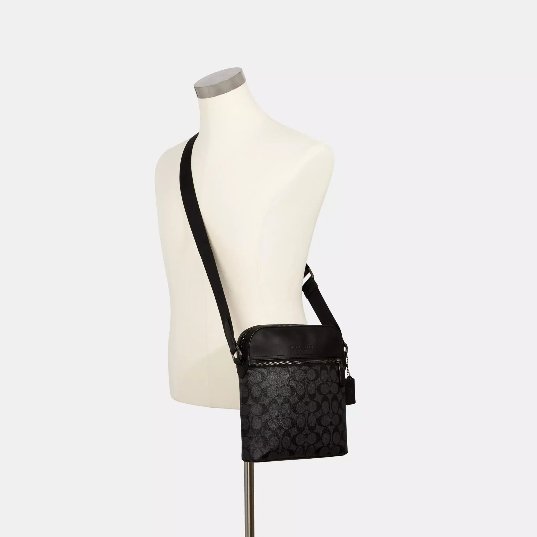 Coach Houston Flight Bag In Signature Canvas