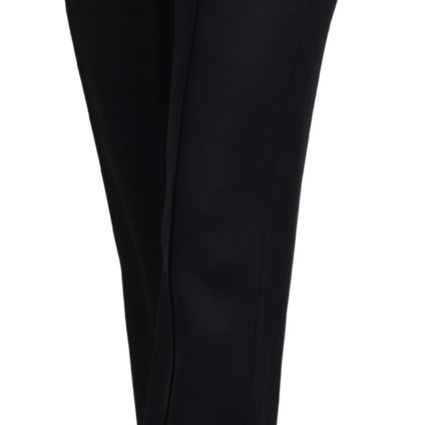 Dolce & Gabbana Black Straight Fit Cotton Pants