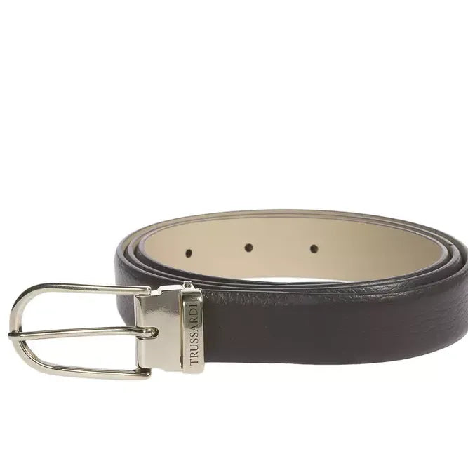 Trussardi Brown Leather Belt