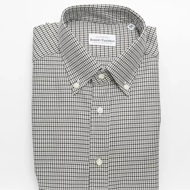 Robert Friedman Beige Cotton Men Shirt