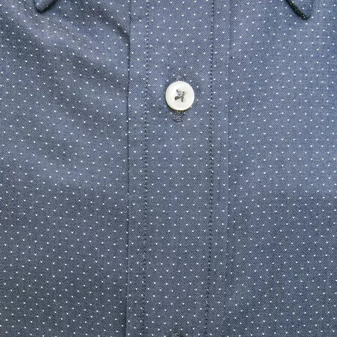 Robert Friedman Blue Cotton Men's Shirt