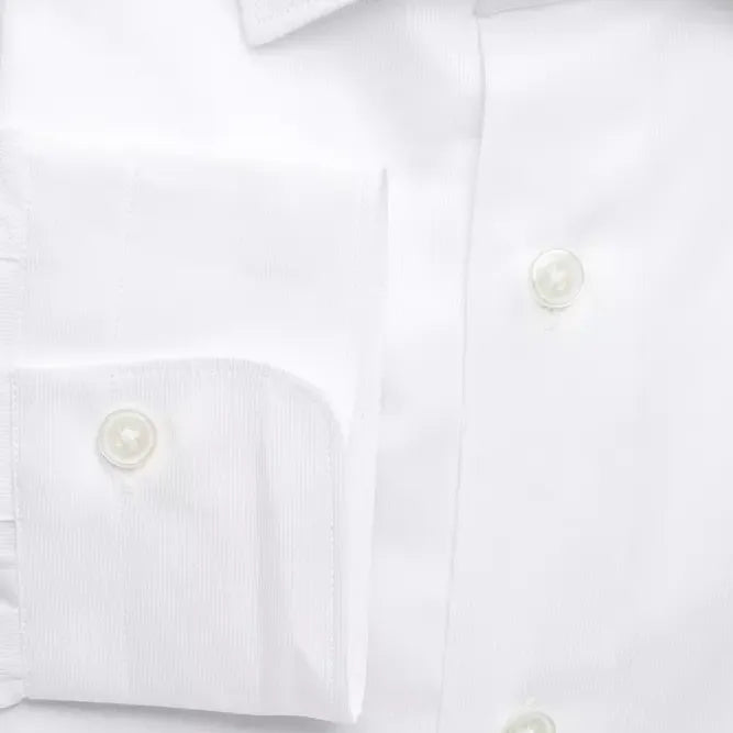 Robert Friedman White Cotton Men Shirt