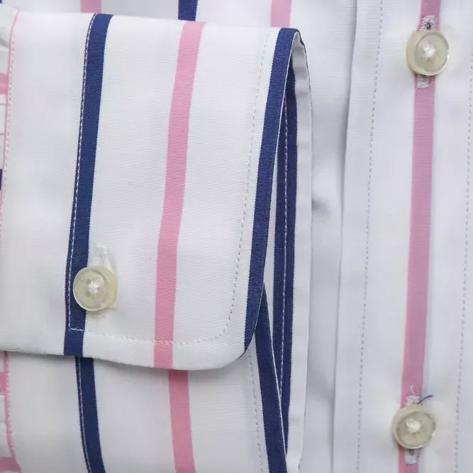 Robert Friedman White Cotton Men's Shirt