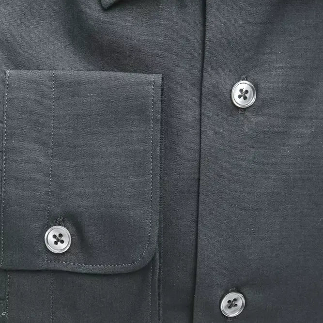 Robert Friedman Black Cotton Men's Shirt
