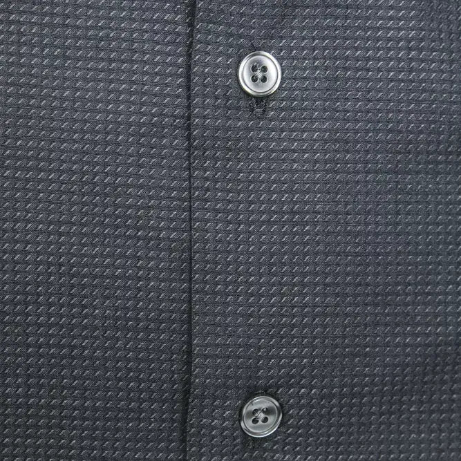 Robert Friedman Black Cotton Men's Shirt