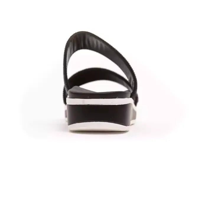 Péché Originel Black Textile Women Sandal