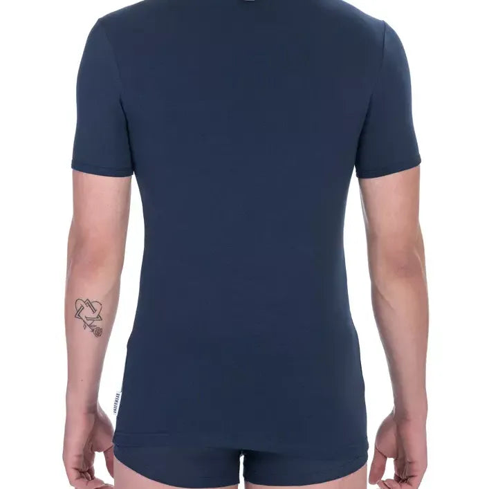 Bikkembergs Blue Cotton Men's T-Shirt