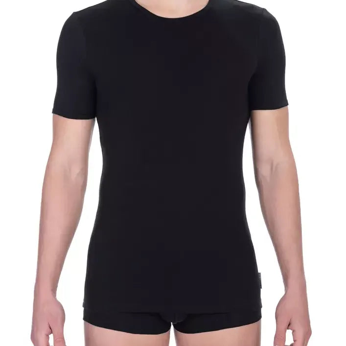 Bikkembergs Black Cotton Men's T-Shirt