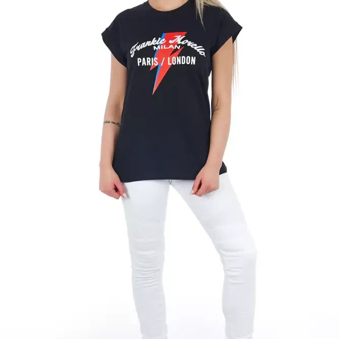 Frankie Morello White Cotton Women Jeans