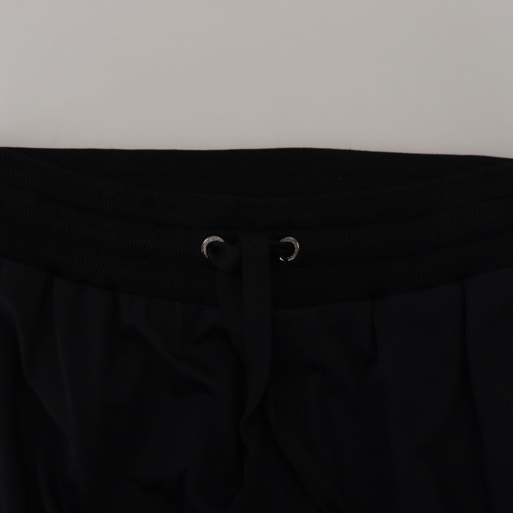 Dolce & Gabbana Black DG Print Mens Jogger Pants