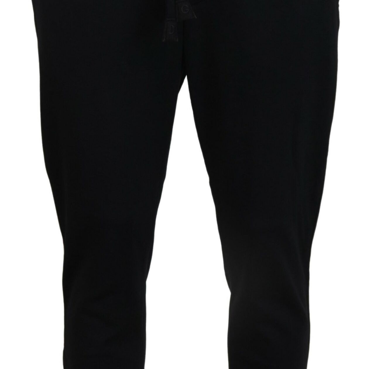 Dolce & Gabbana Black Mens Sport Wool Sweatpants Pants