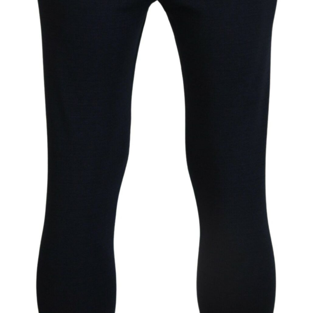 Dolce & Gabbana Blue Mens Sport Cotton Sweatpants Pants