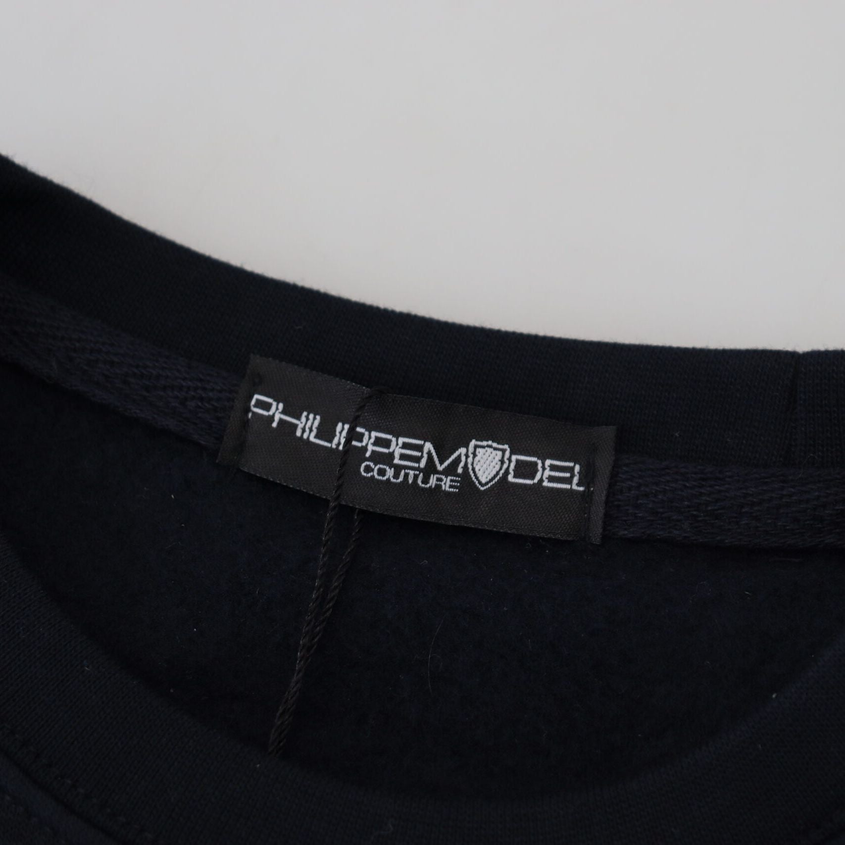 Philippe Model Black Printed Long Sleeves Pullover Sweater