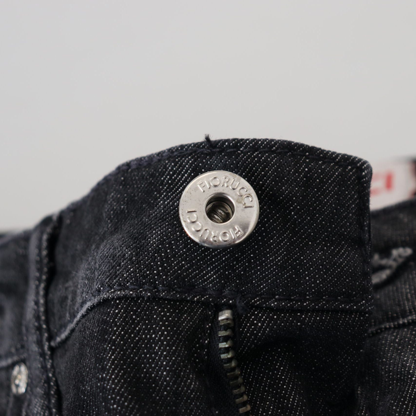 Fiorucci Black Cotton Low Waist Skinny Women Casual Jeans