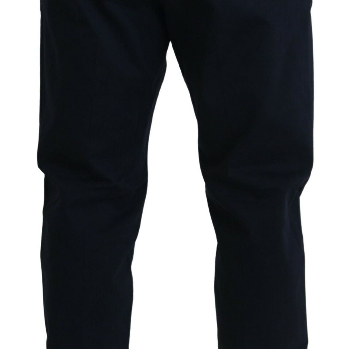 Dolce & Gabbana Blue Cotton Dress Formal Men Pants