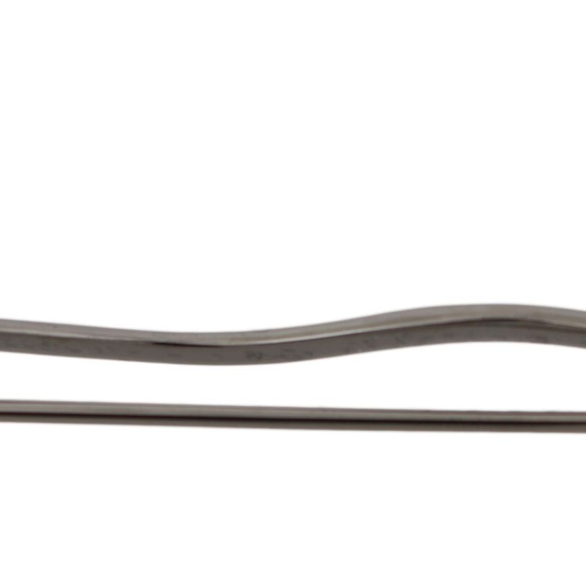 Dolce & Gabbana Silver Brass Crystal Spilla Serpente Brooch Pin