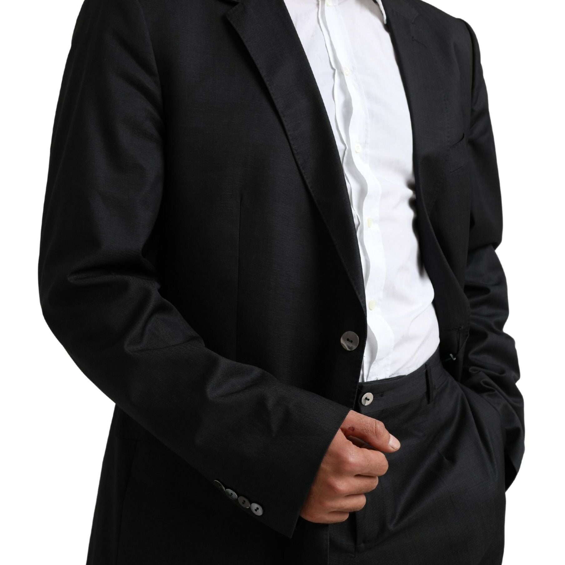 Dolce & Gabbana Black MARTINI Single Breasted 2 Piece Suit