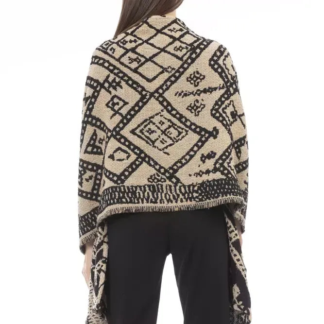 Alpha Studio Brown Wool Women Scarf
