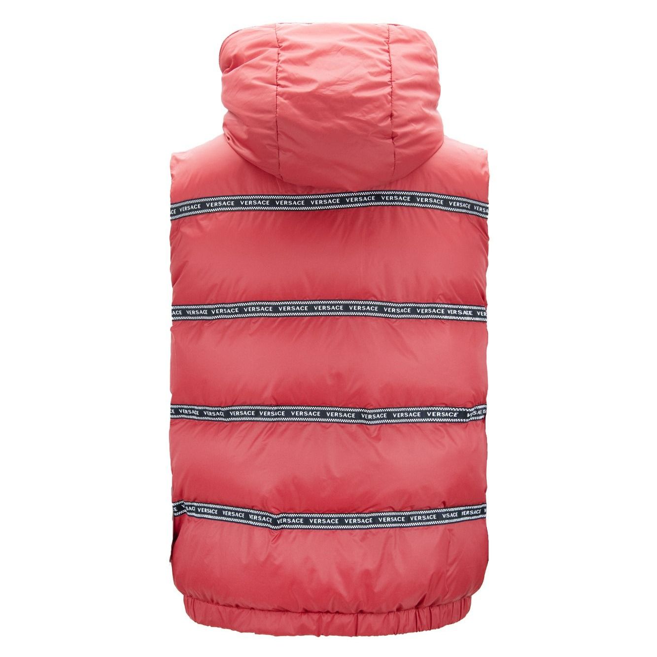 Versace Red Polyester Vest