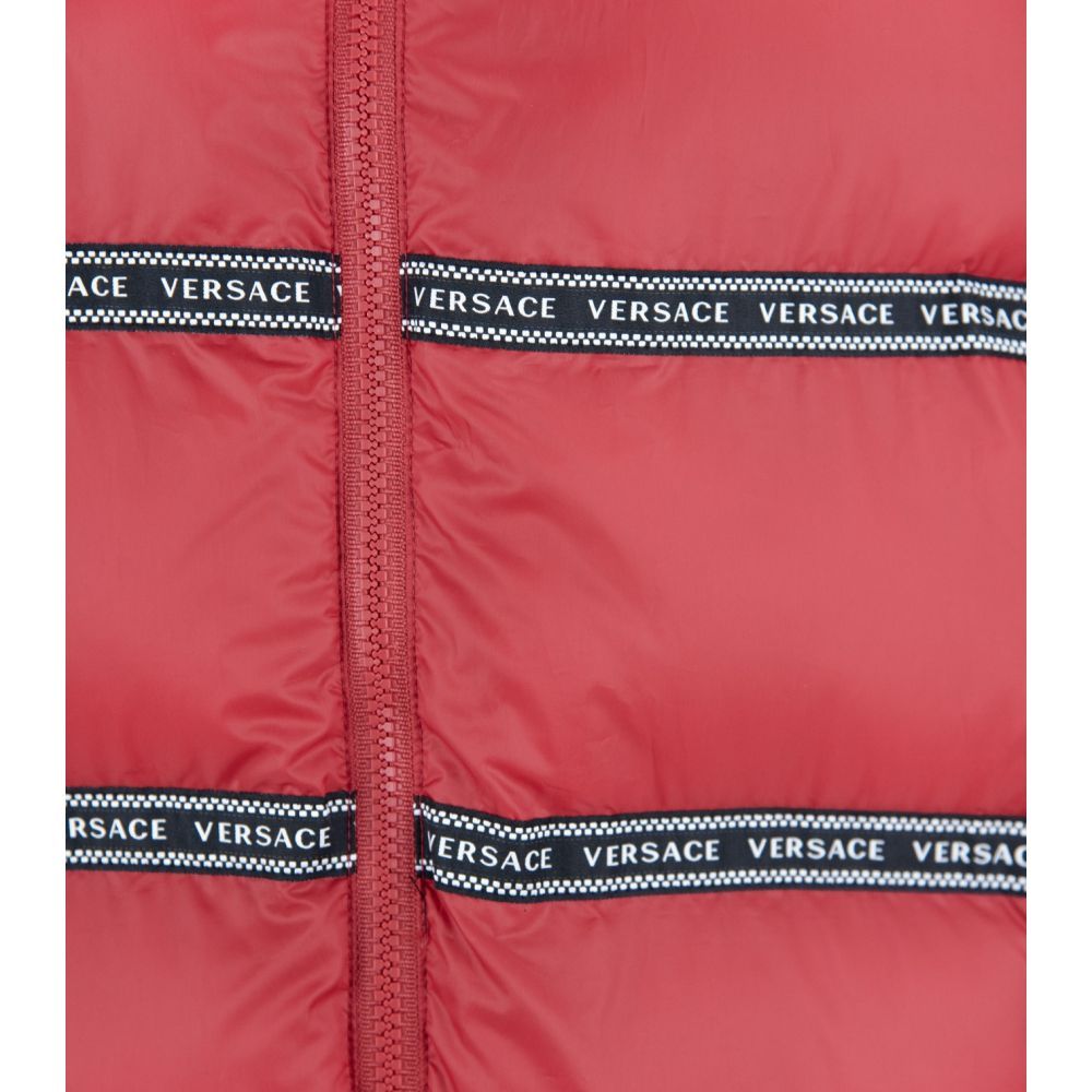Versace Red Polyester Vest