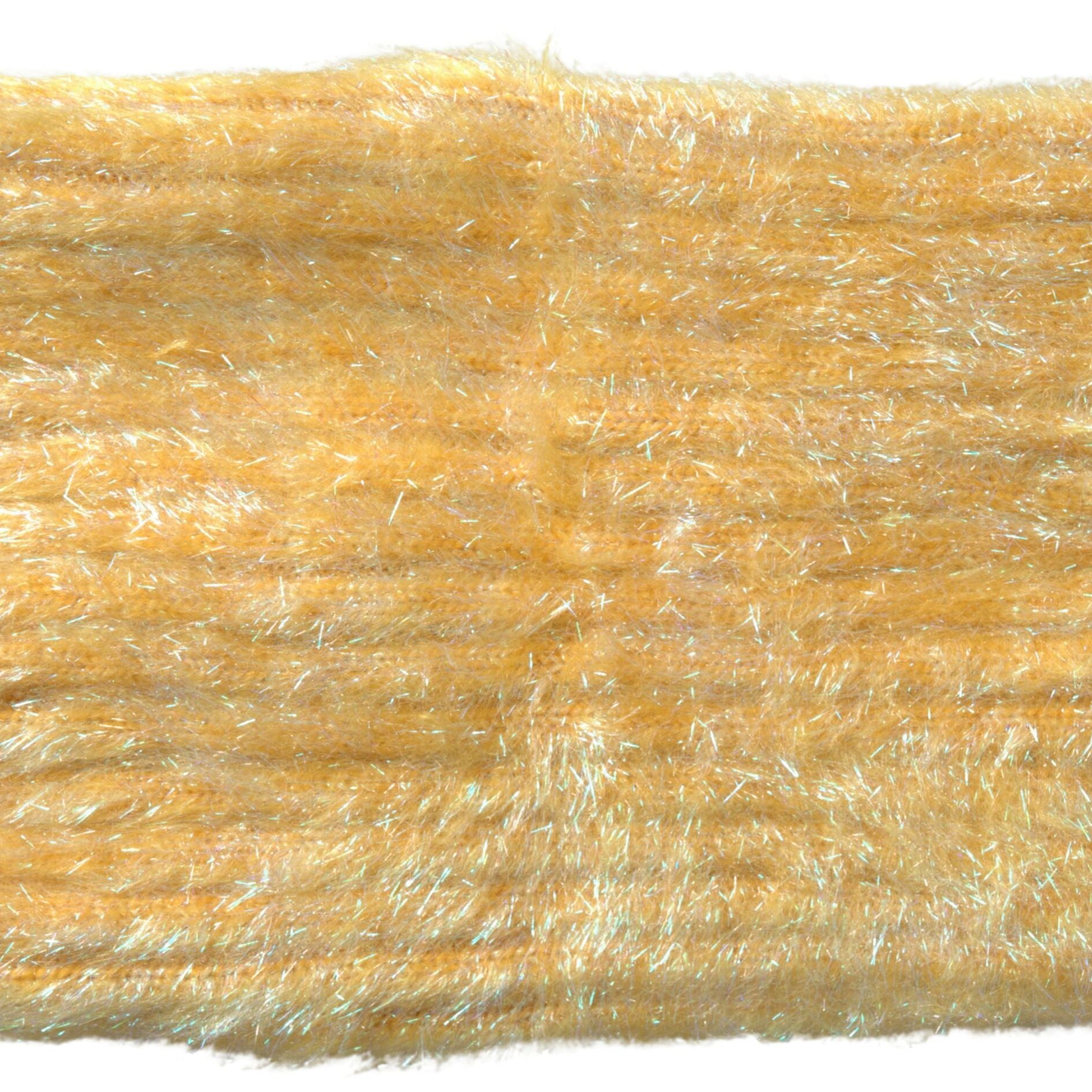 Dolce & Gabbana Yellow Polyester Mohair Fiber Neck Wrap Scarf