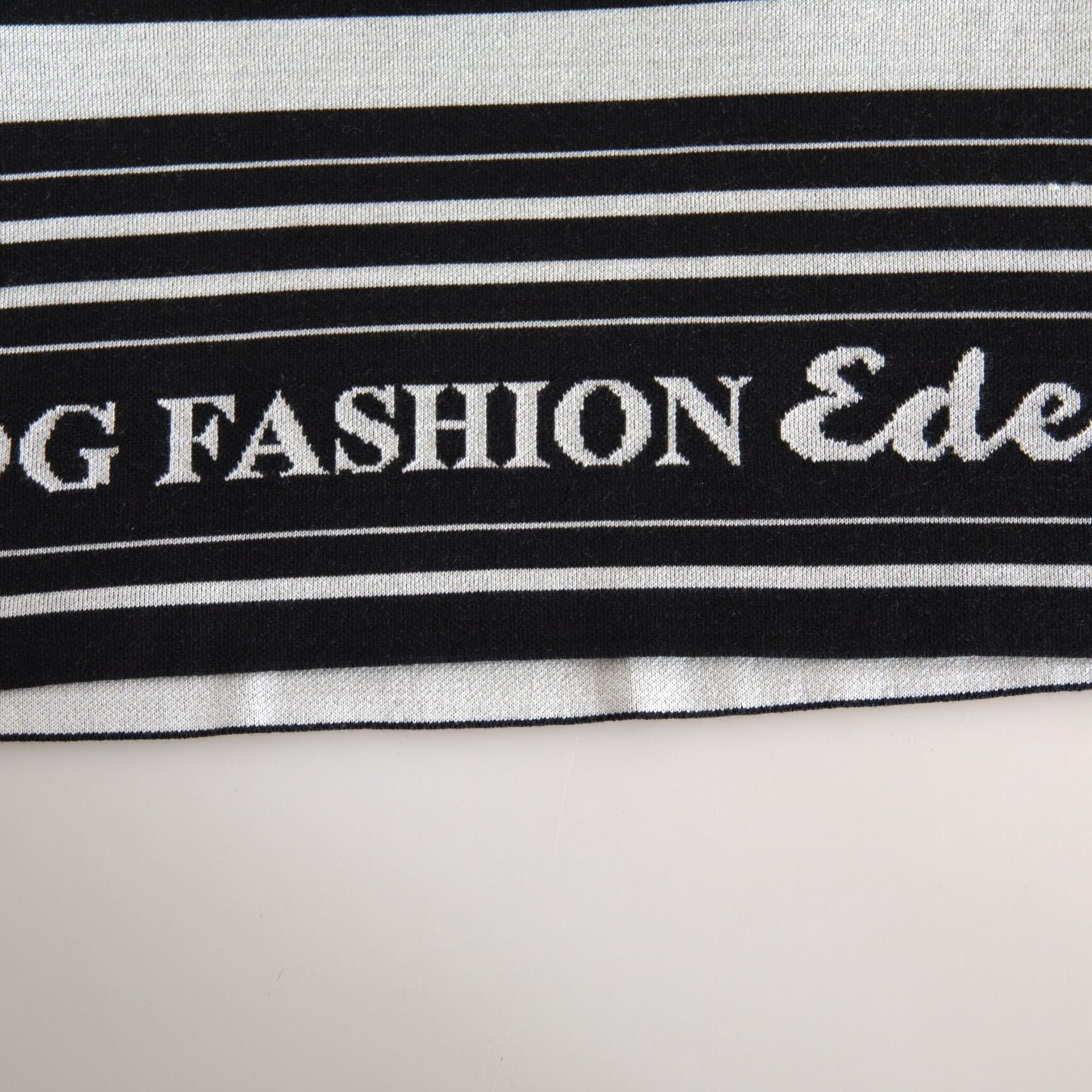 Dolce & Gabbana White Cotton DG Fashion Crew Neck Tee T-shirt
