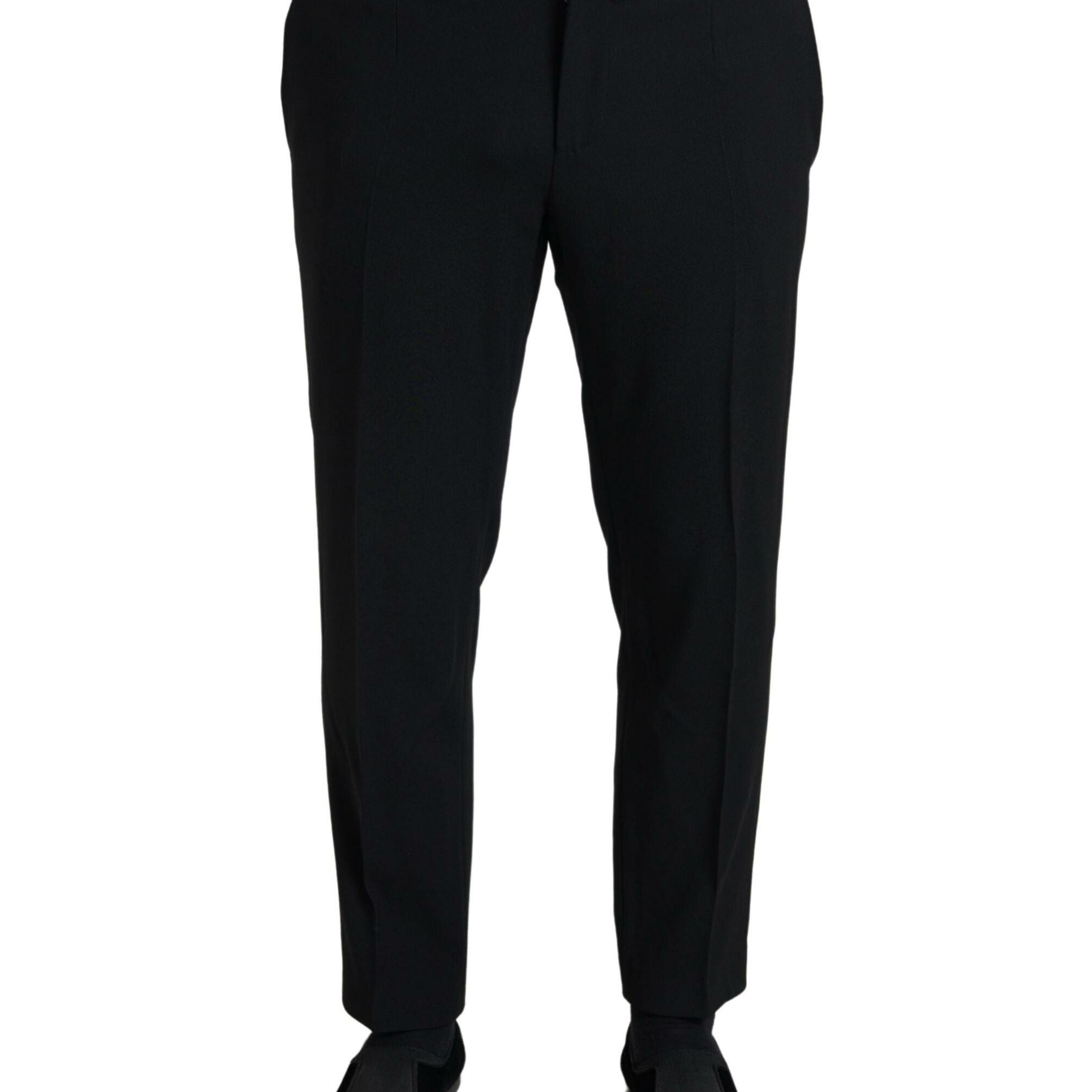 Dolce & Gabbana Black 2 Piece Double Breasted SICILIA Suit