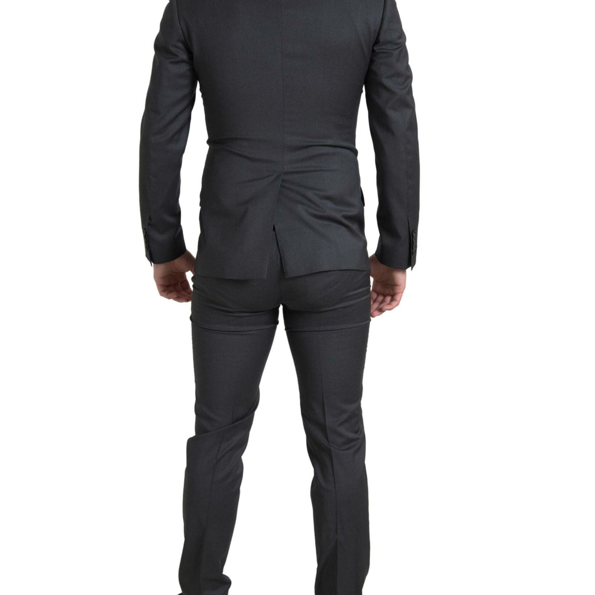 Dolce & Gabbana Gray 2 Piece Double Breasted SICILIA Suit
