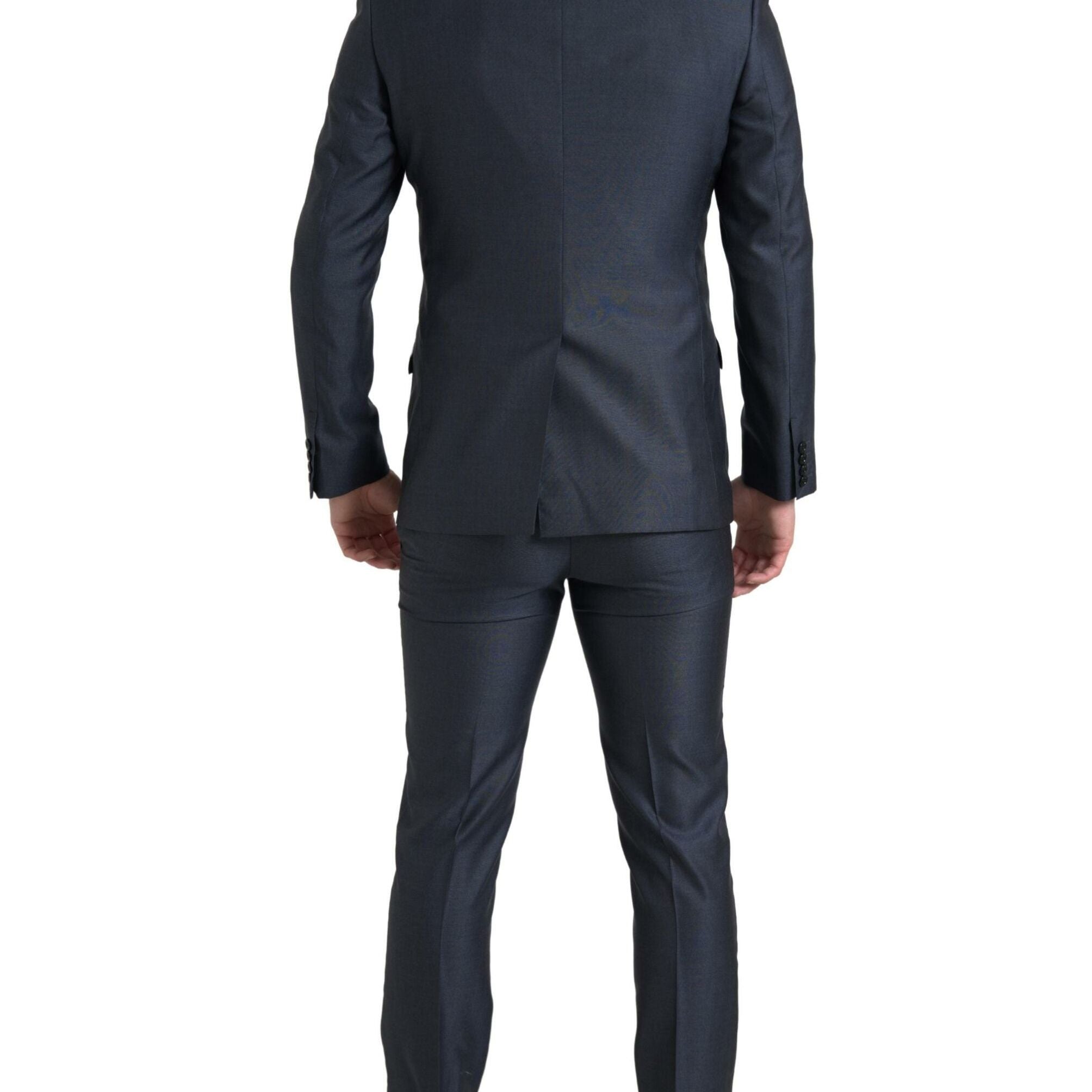 Dolce & Gabbana Blue 2 Piece Double Breasted MARTINI Suit