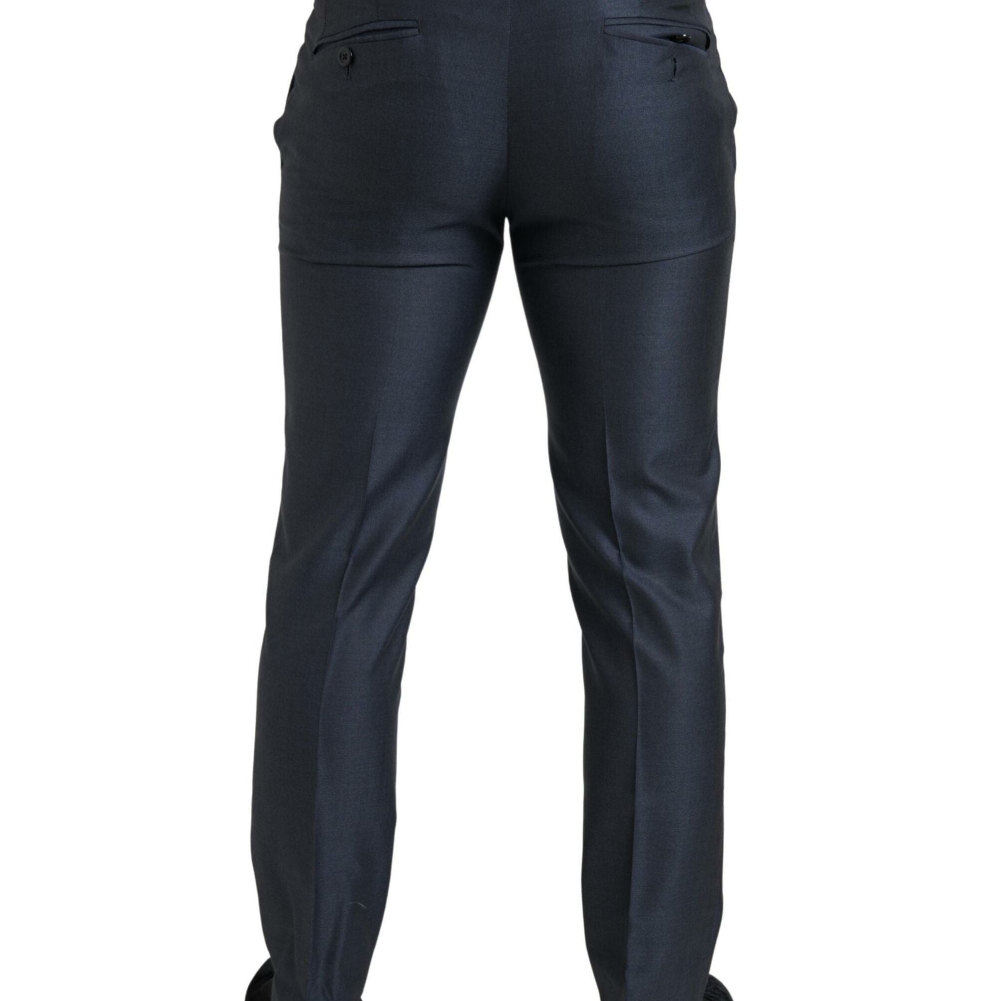 Dolce & Gabbana Blue 2 Piece Double Breasted MARTINI Suit