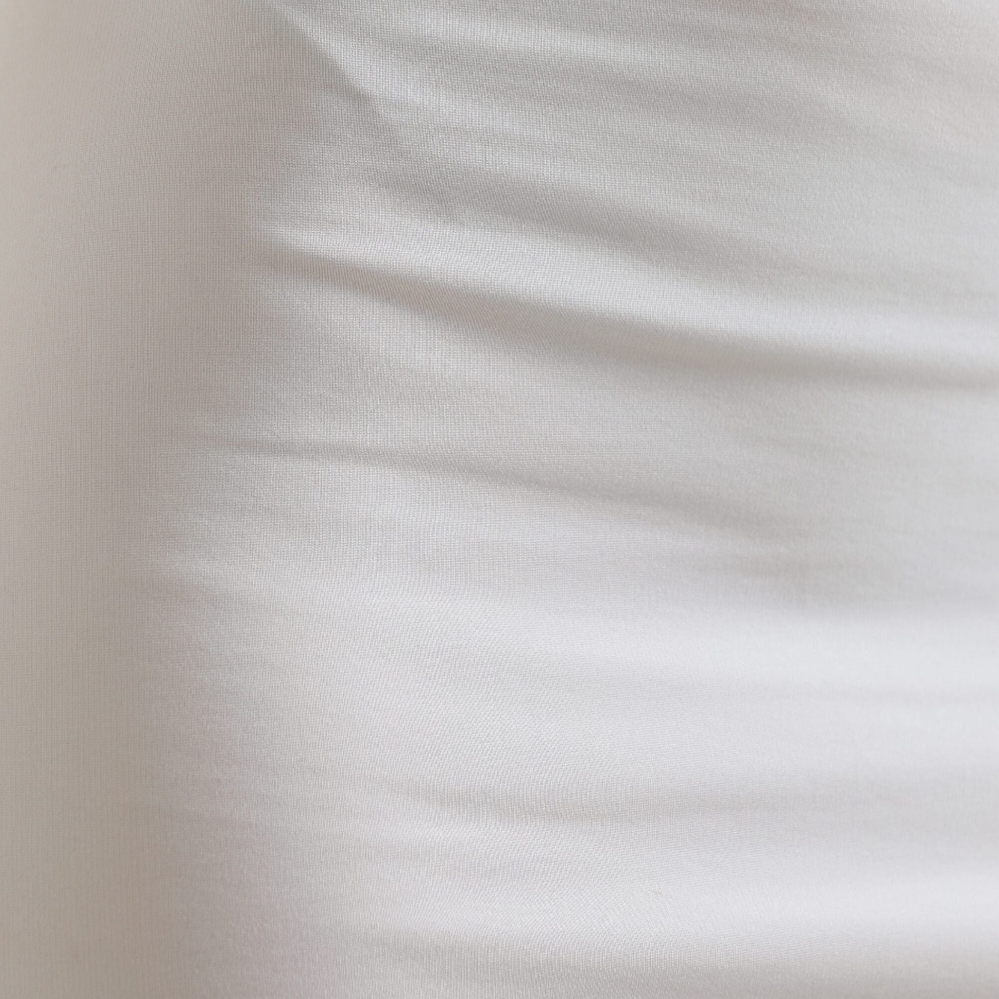 Dolce & Gabbana White Viscose High Waist Pencil Cut Mini Skirt