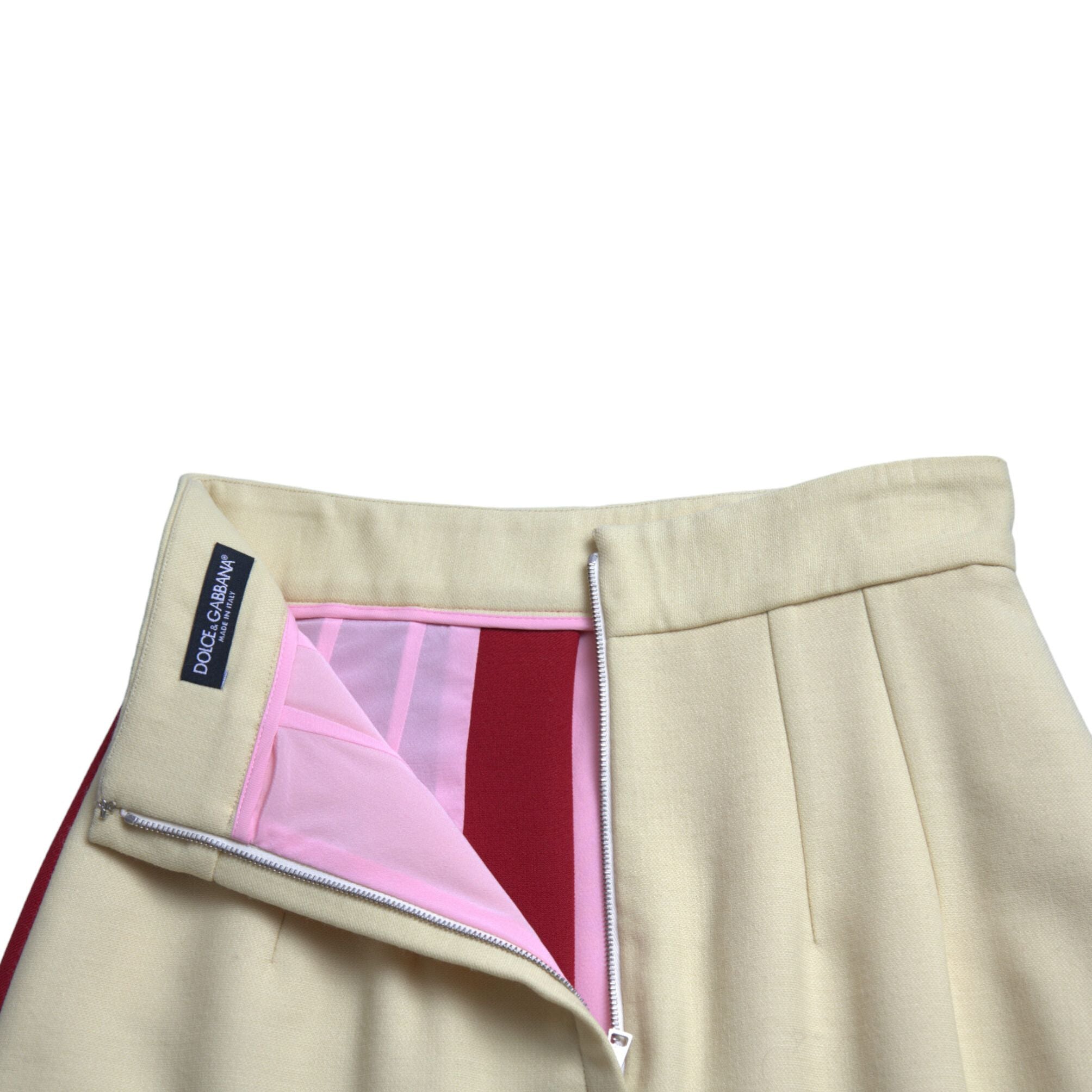 Dolce & Gabbana Multicolor Patchwork High Waist A-line Skirt