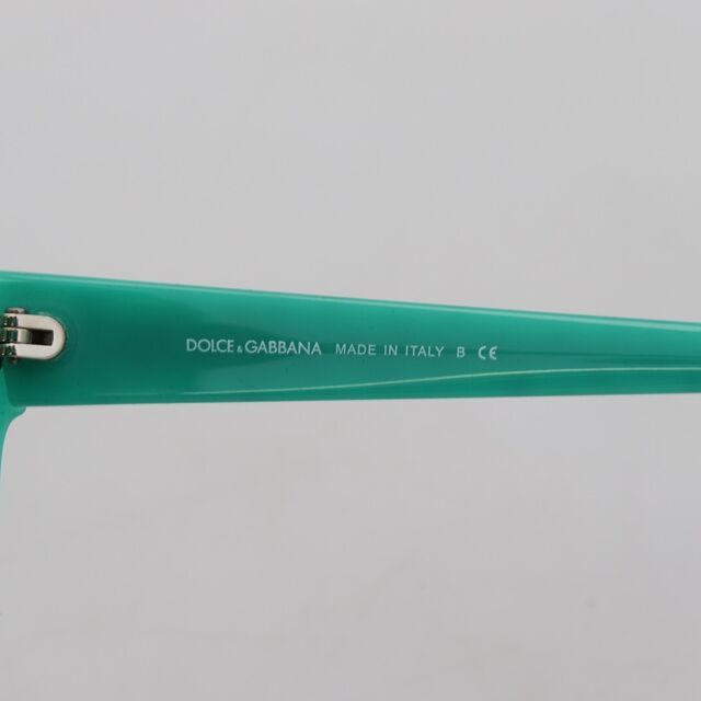 Dolce & Gabbana Green Stars Acetate Square Shades Sunglasses