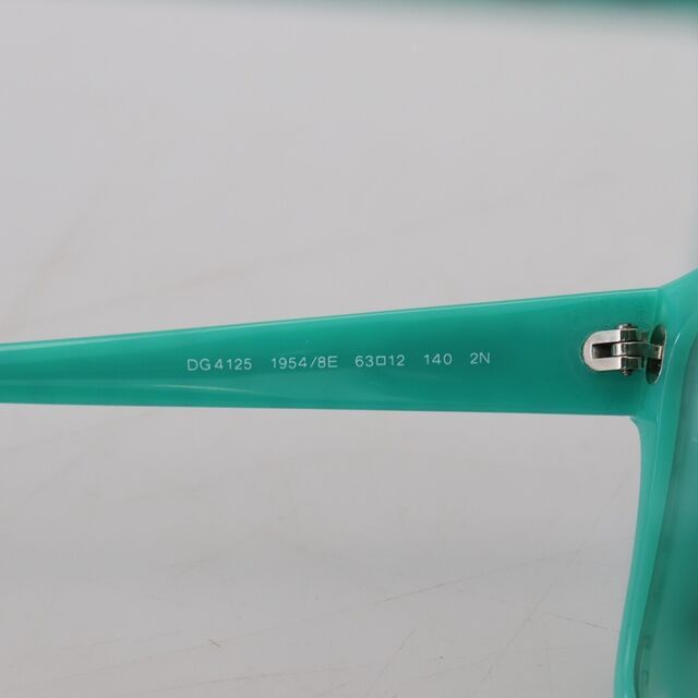 Dolce & Gabbana Green Stars Acetate Square Shades Sunglasses