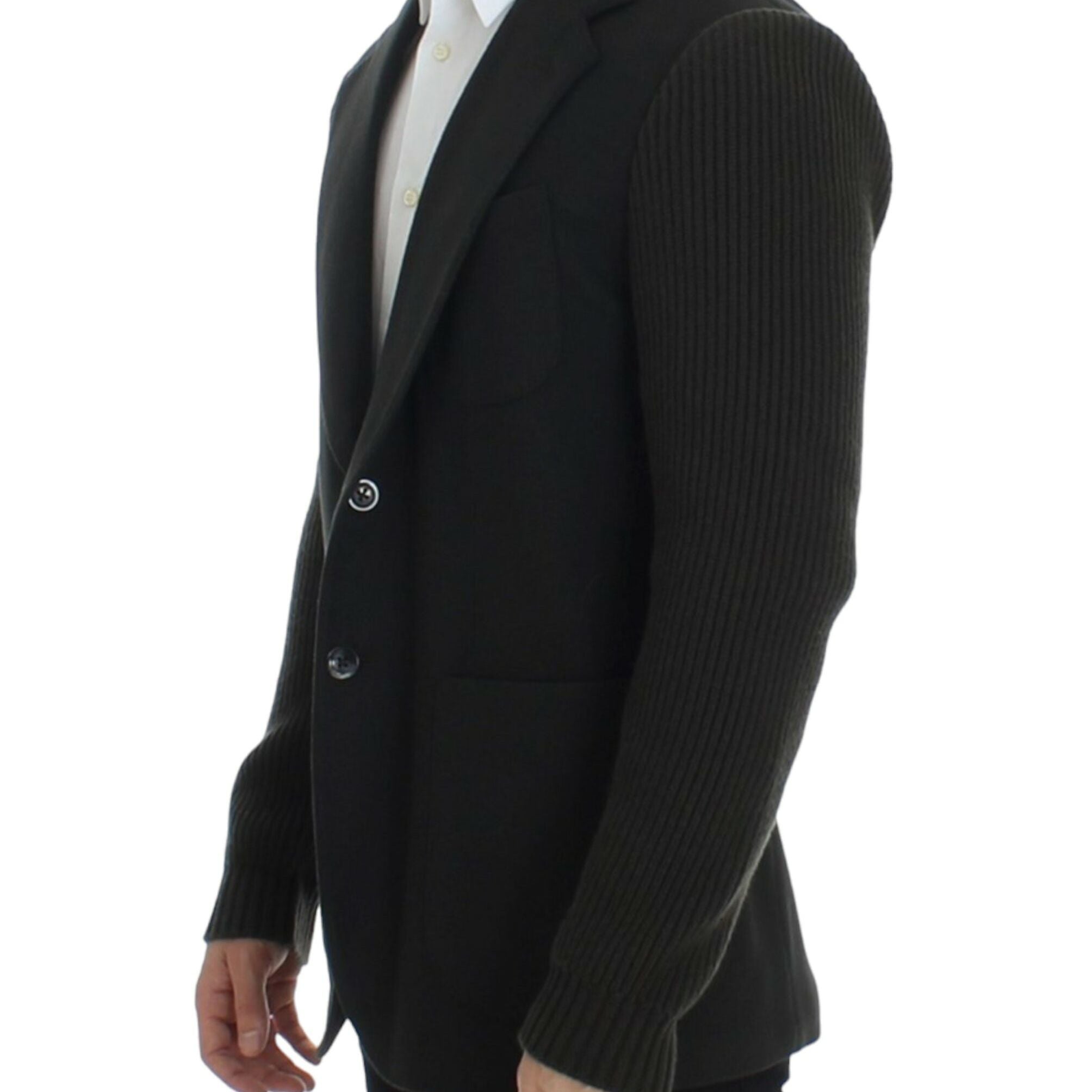 Dolce & Gabbana Green cashmere two button blazer