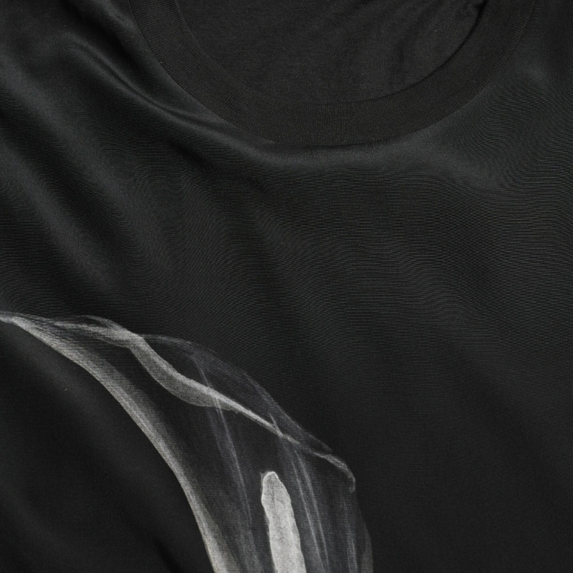 Dolce & Gabbana Black Floral Print Crewneck Pullover Sweater