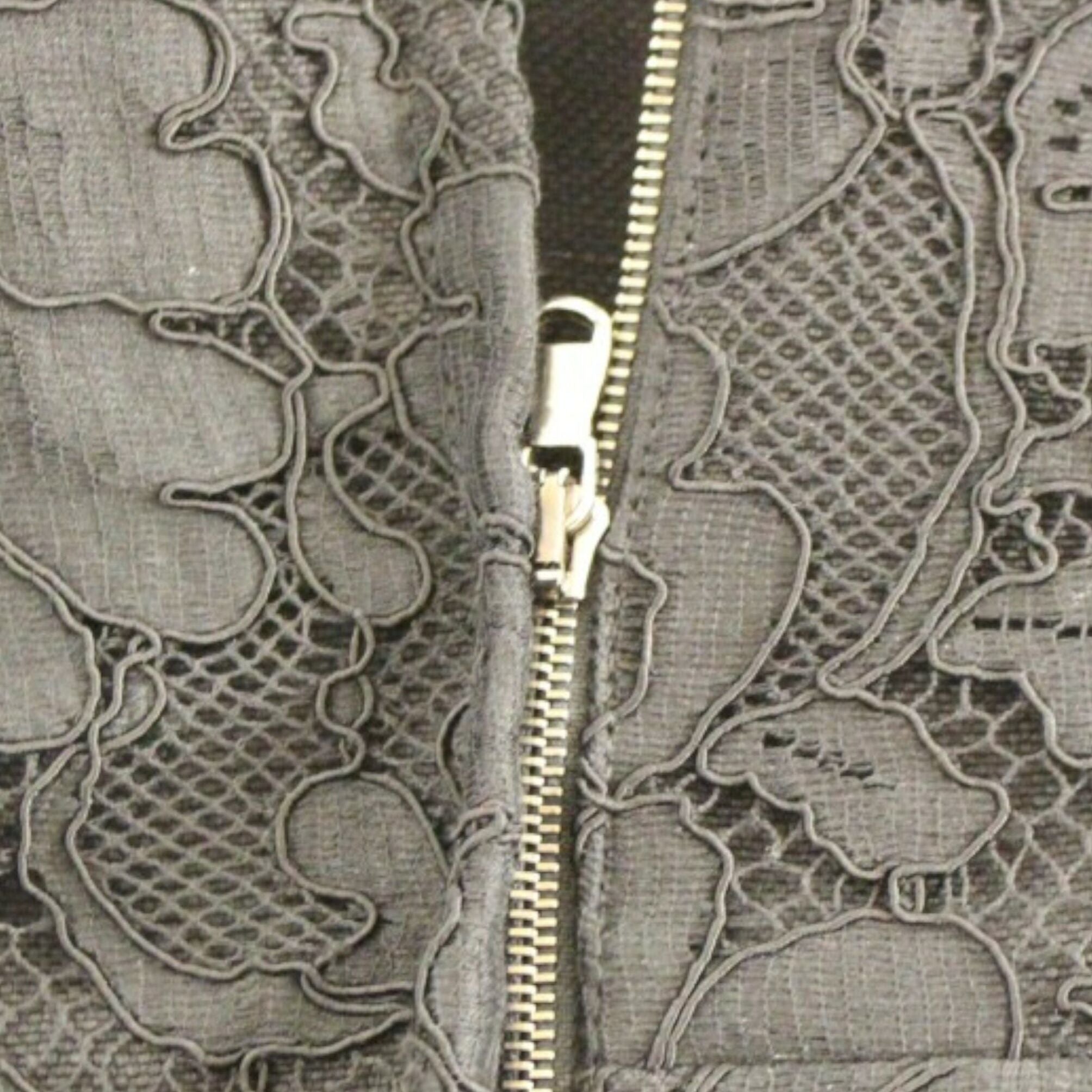 Dolce & Gabbana Black floral lace sicily runway dress