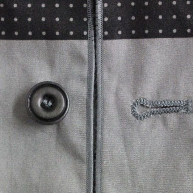 Dolce & Gabbana Gray Polka Dot Dress Vest Gilet Weste