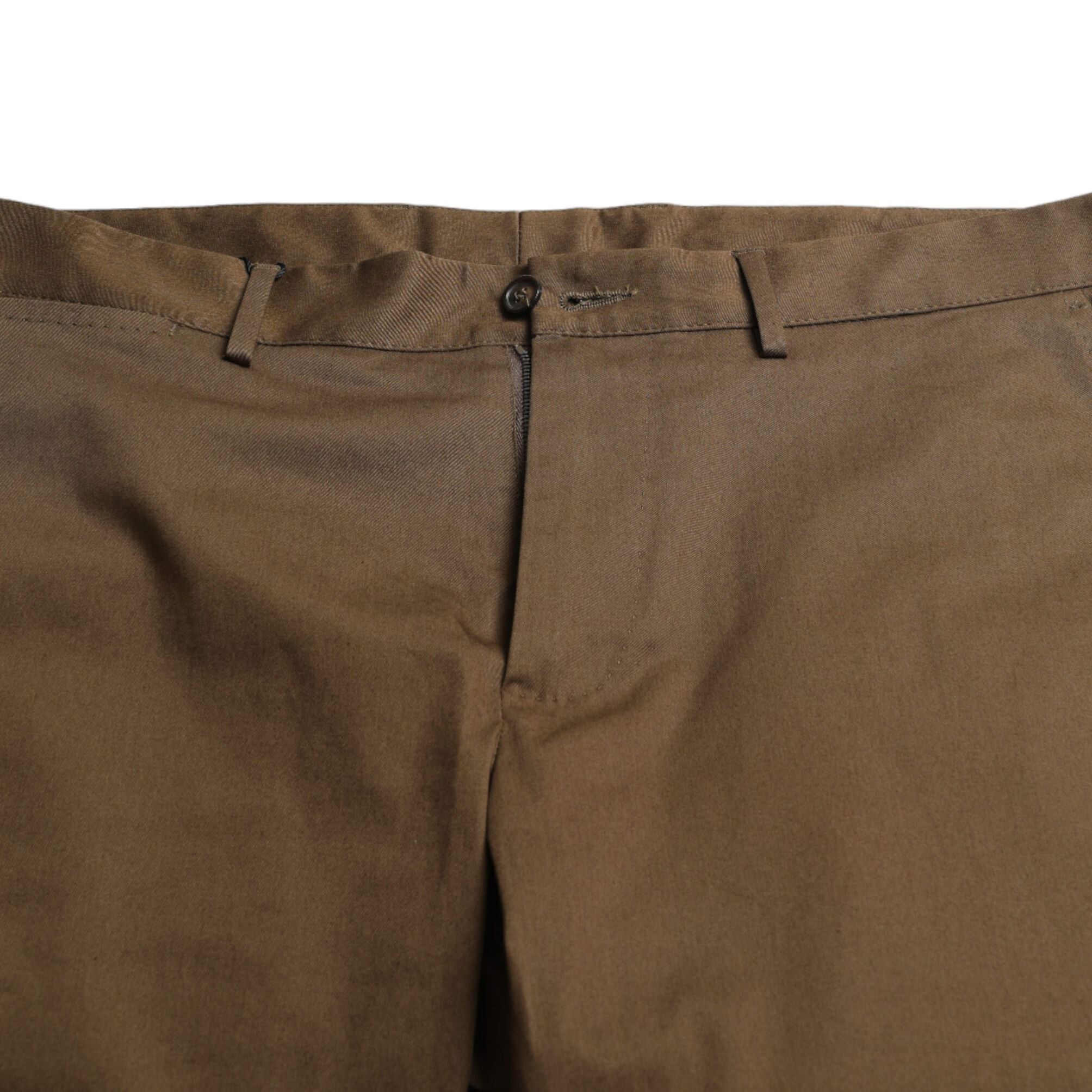 Dolce & Gabbana Brown Cotton Stretch Men Bermuda Shorts