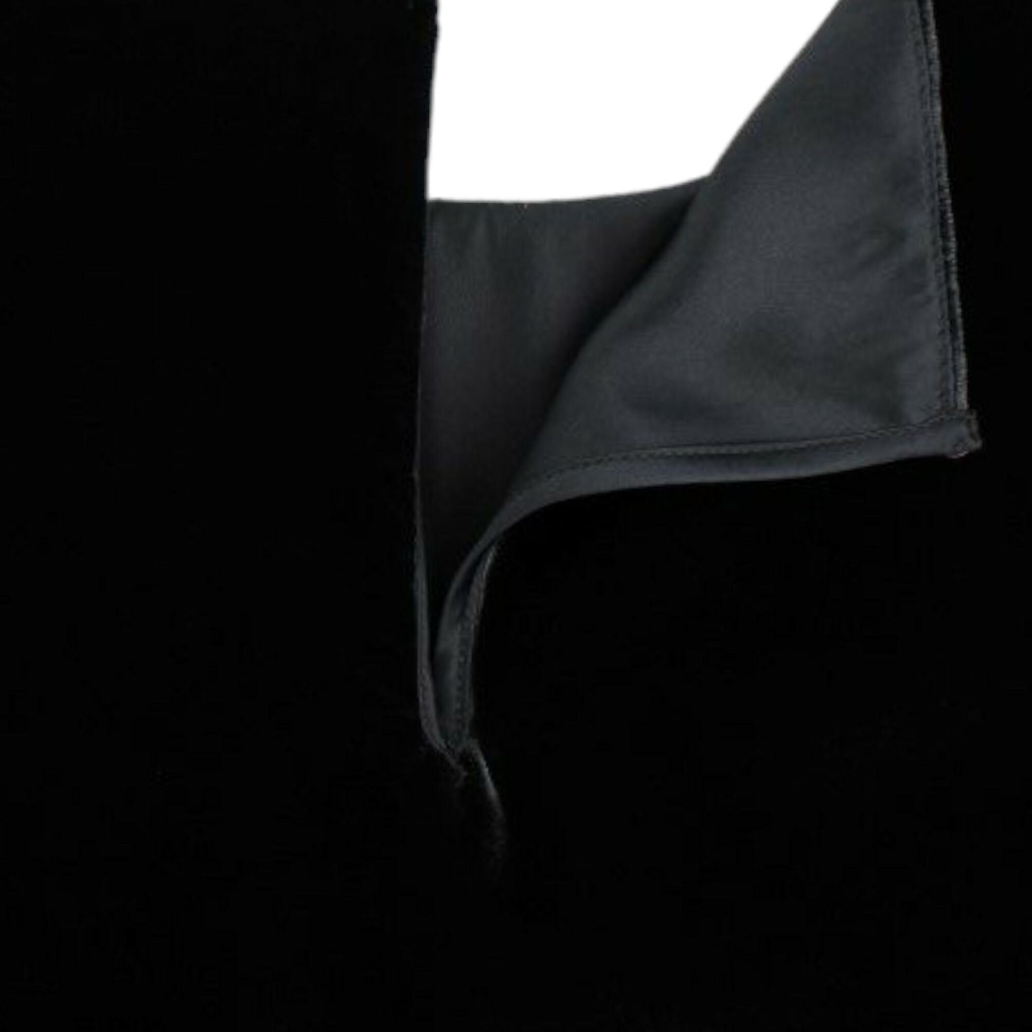 Dolce & Gabbana Black velvet shortsleeved blouse