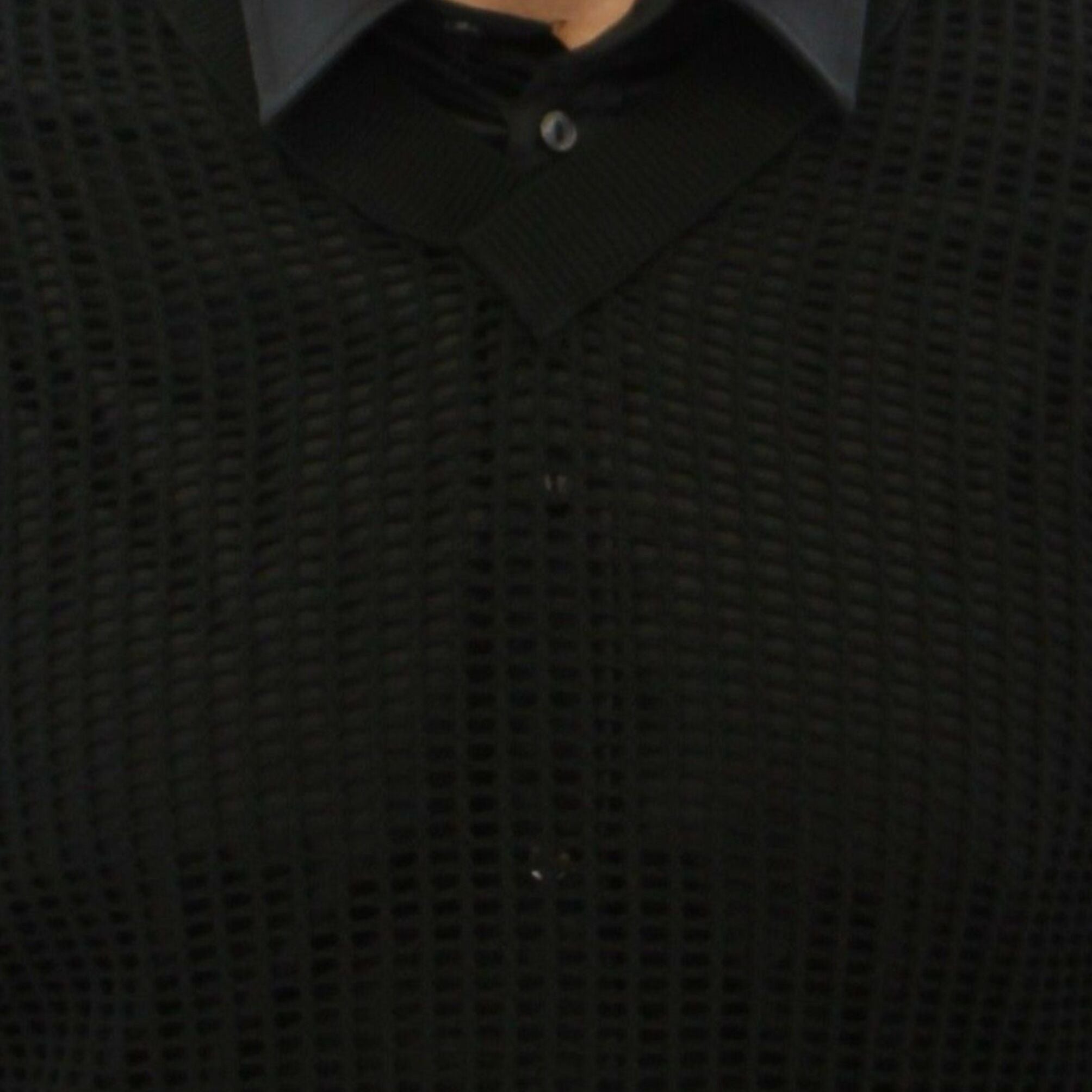 Dolce & Gabbana Dark Green Runway Netz Pullover Netted Sweater