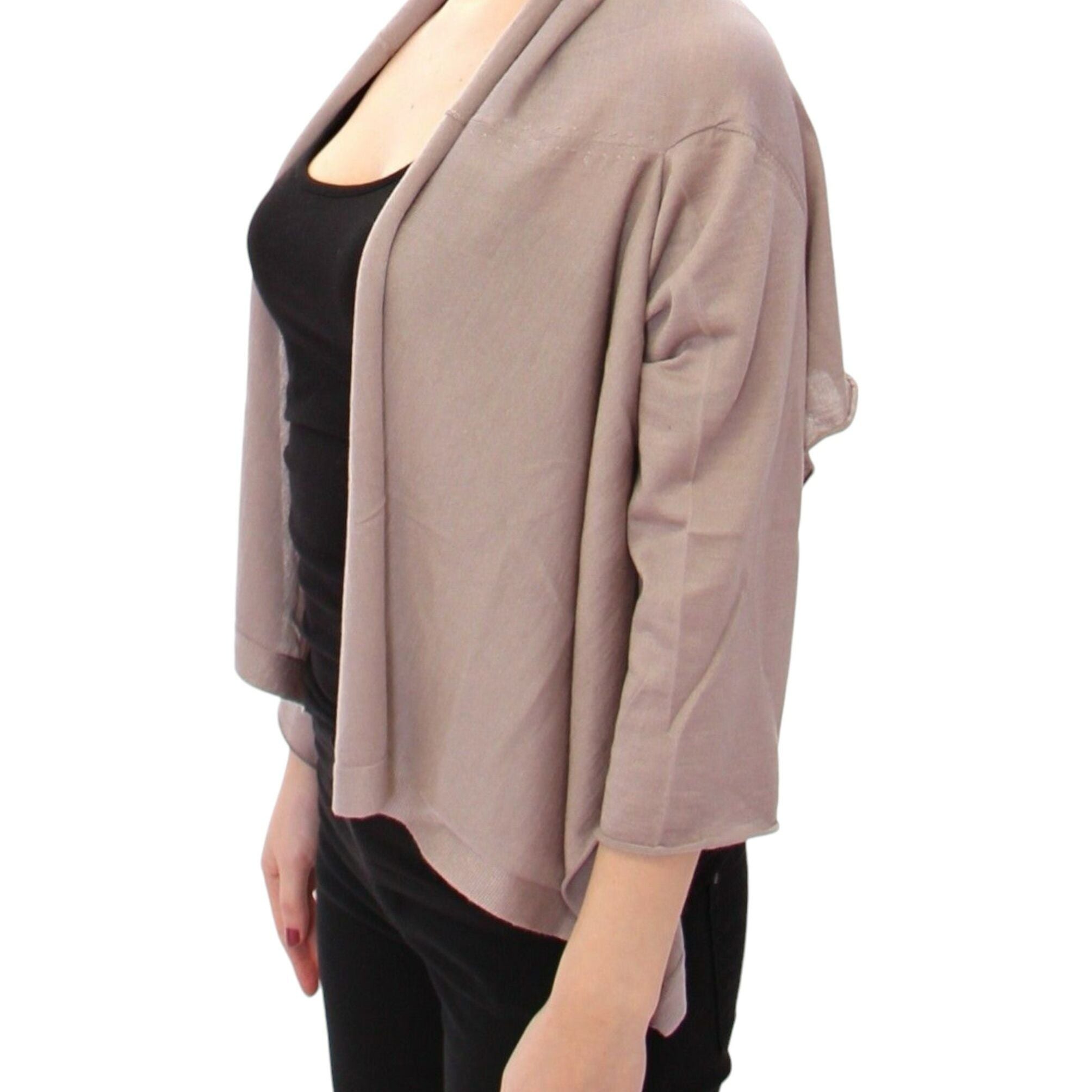 Dolce & Gabbana Shrug Bolero Silk Cashmer Knit Sweater