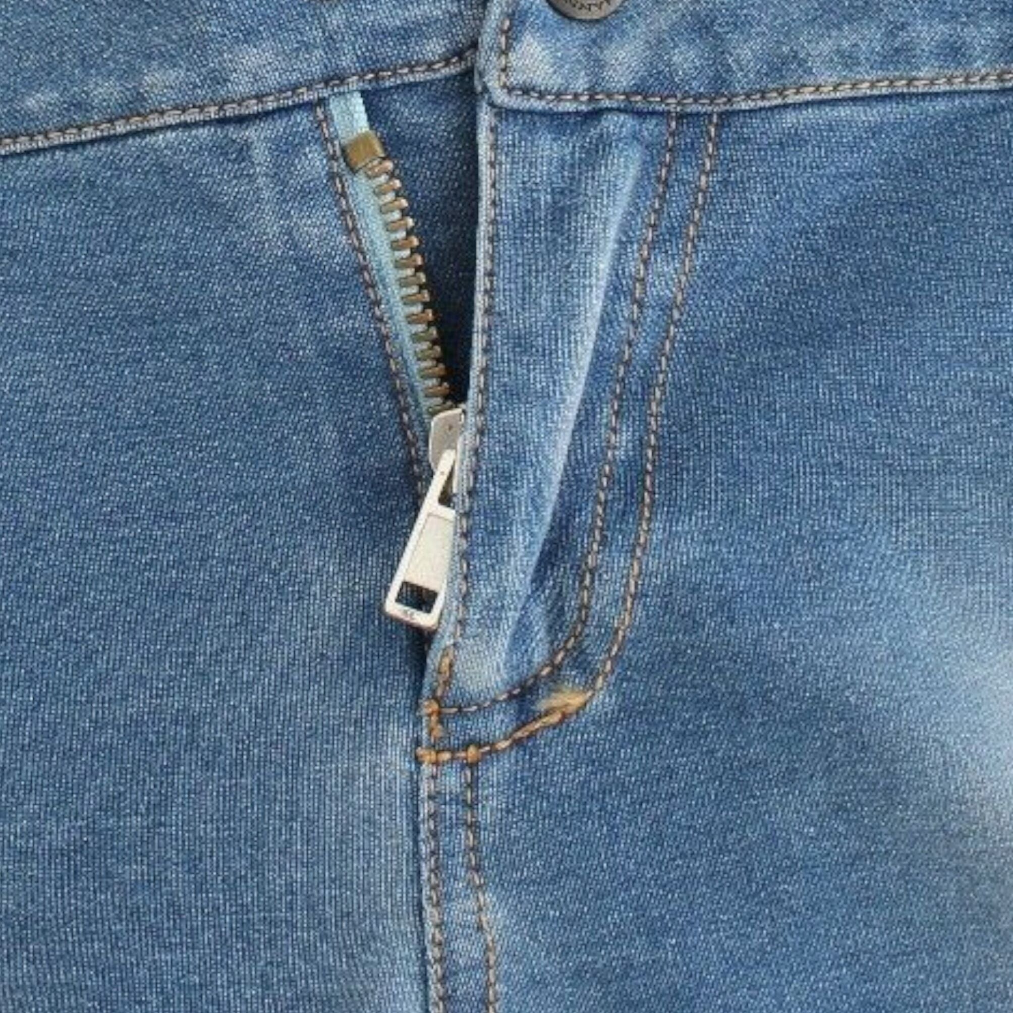 Ermanno Scervino Beachwear Blue Jeans Capri Pants Cropped