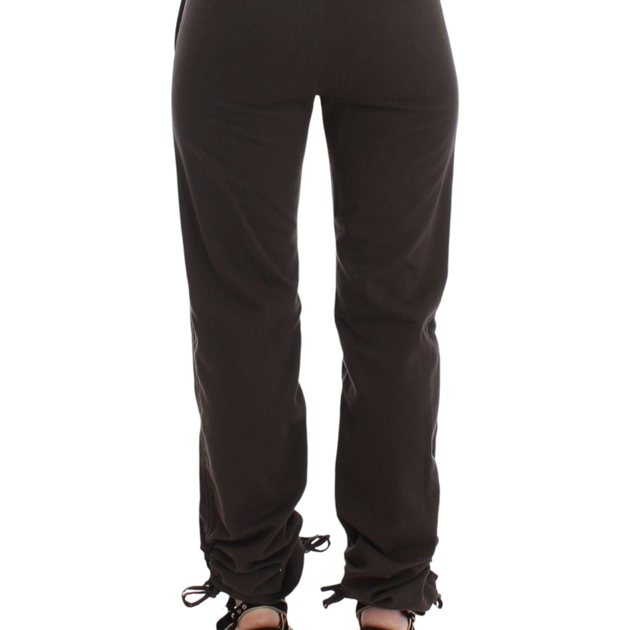 Ermanno Scervino Brown Chinos Casual Dress Pants Khakis